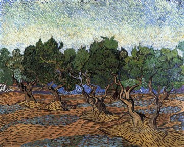 Olivar 2 Paisaje de Vincent van Gogh Pinturas al óleo